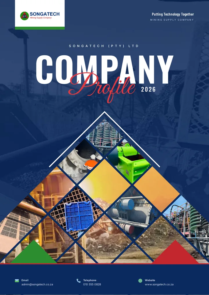 Songatech company profile designed by Mansa Digital