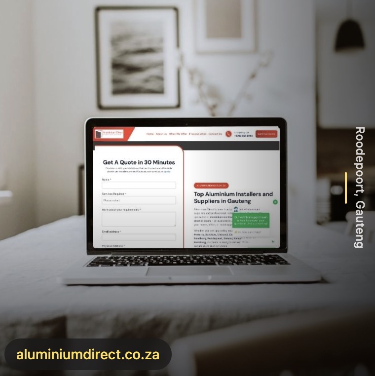 Aluminium Direct Website Design