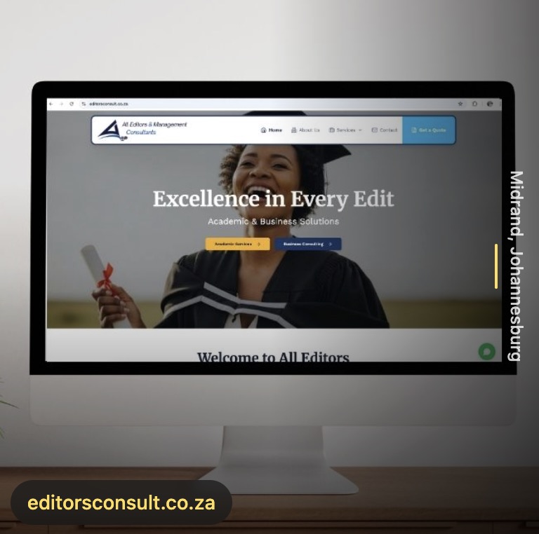 Editors Consult Website Design