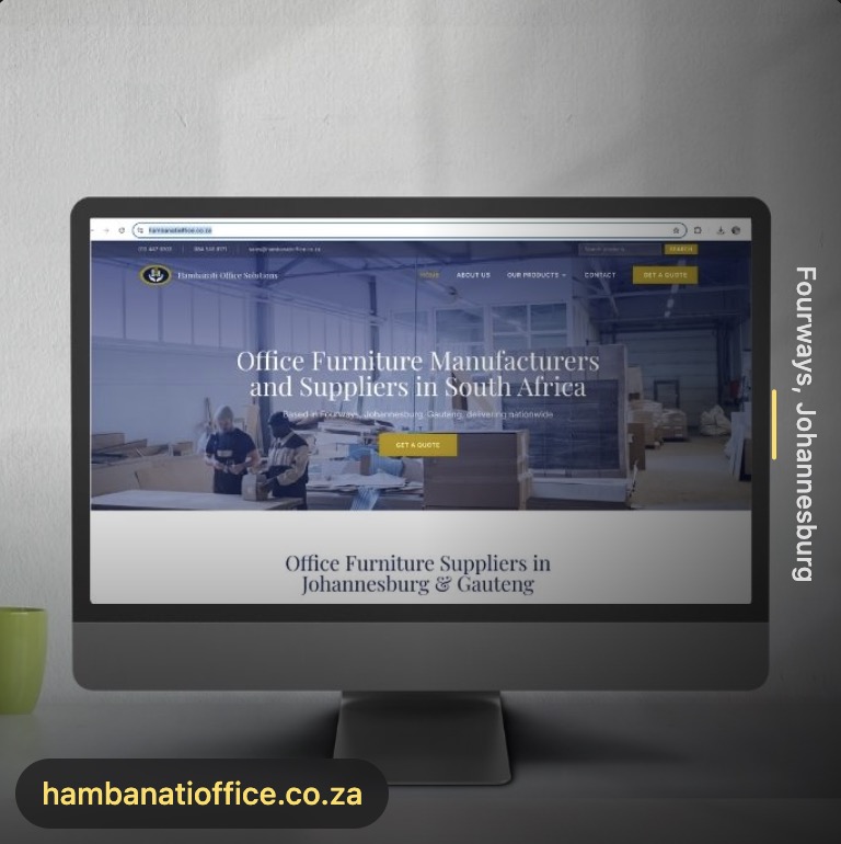 Hambanati Office Solutions Website Design