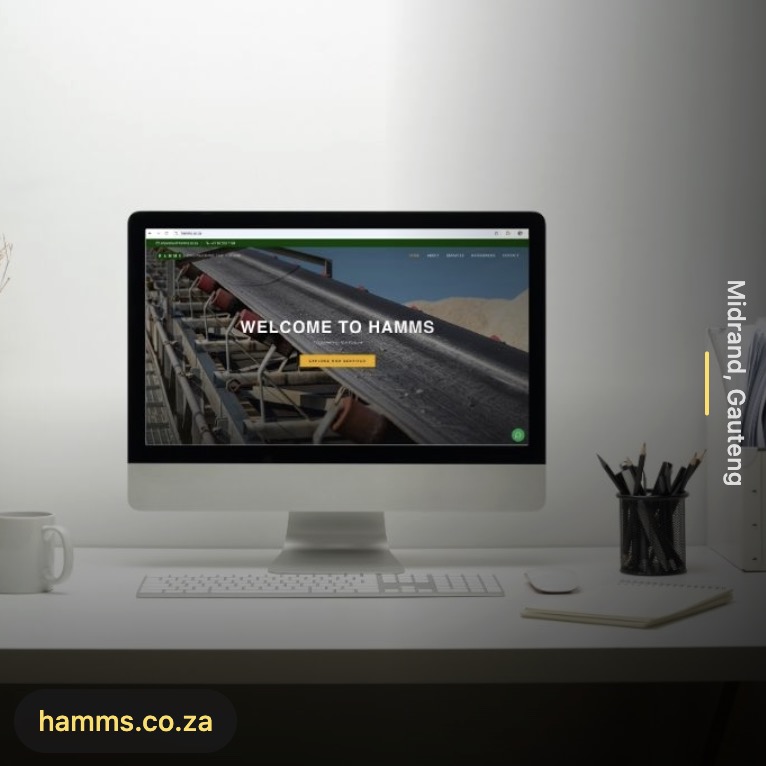 Hamms Website Design