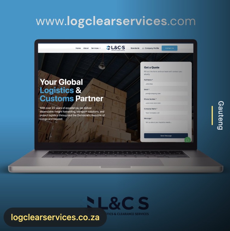 Log Clearance Services Website Design