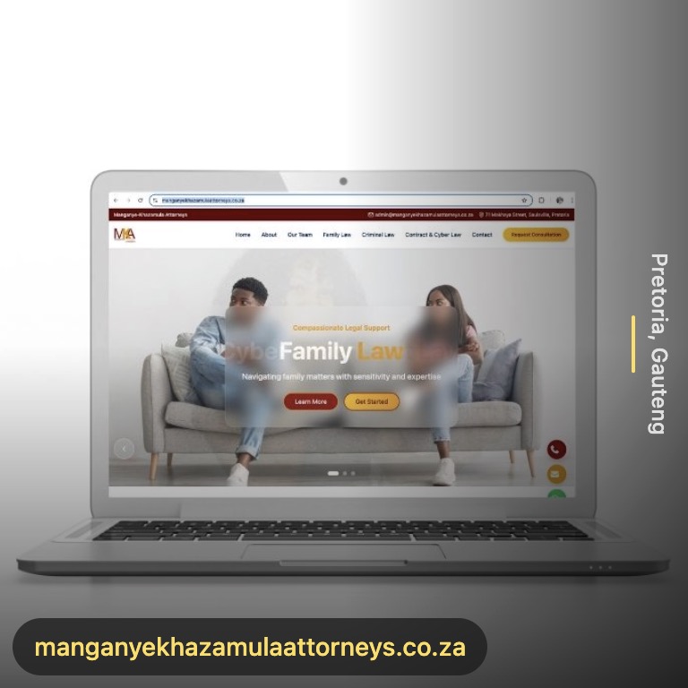 Manganye Website Design