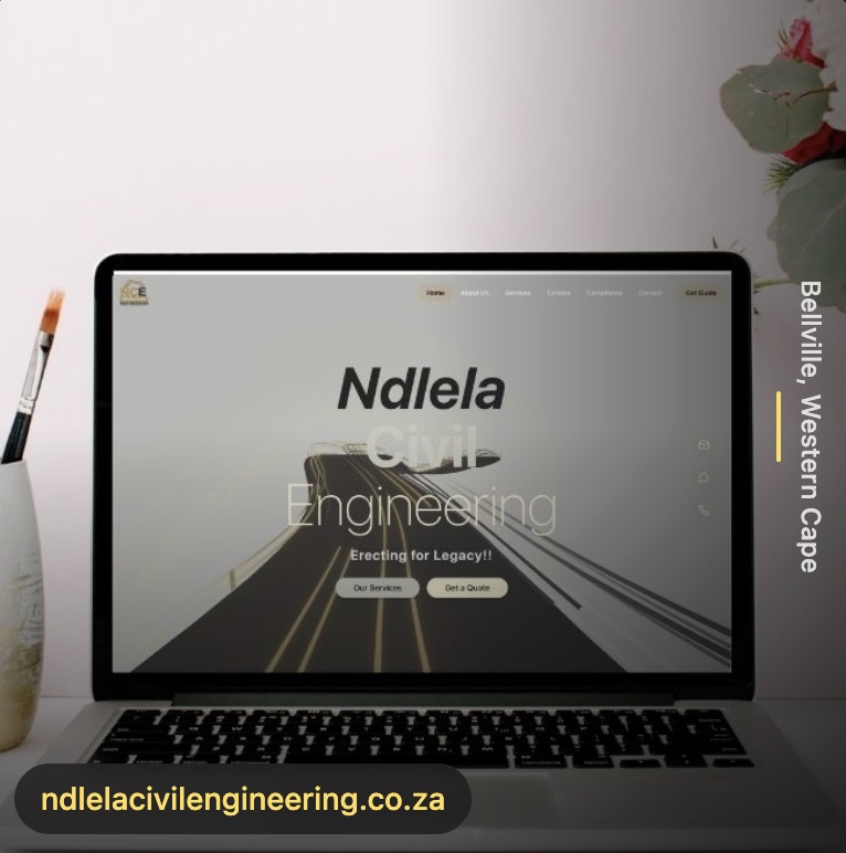 Ndlela Civil Engineering Website Design