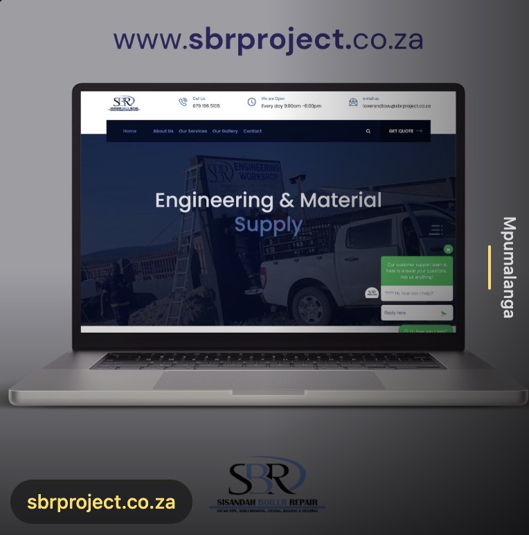 SBR Projects Website Design