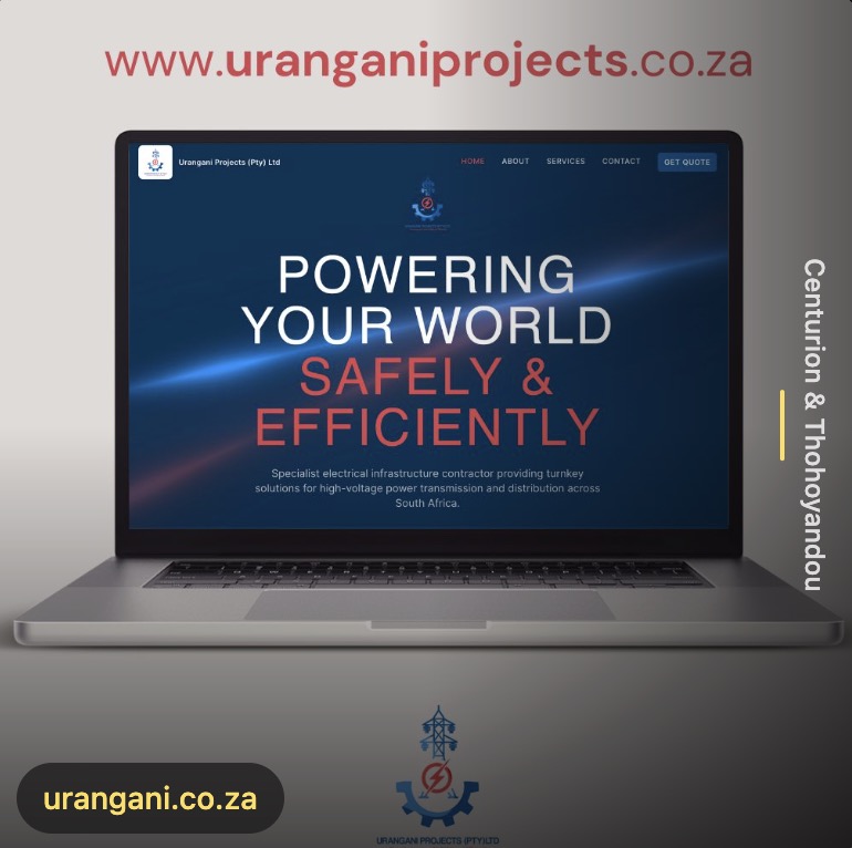 Urangani Projects Website Design